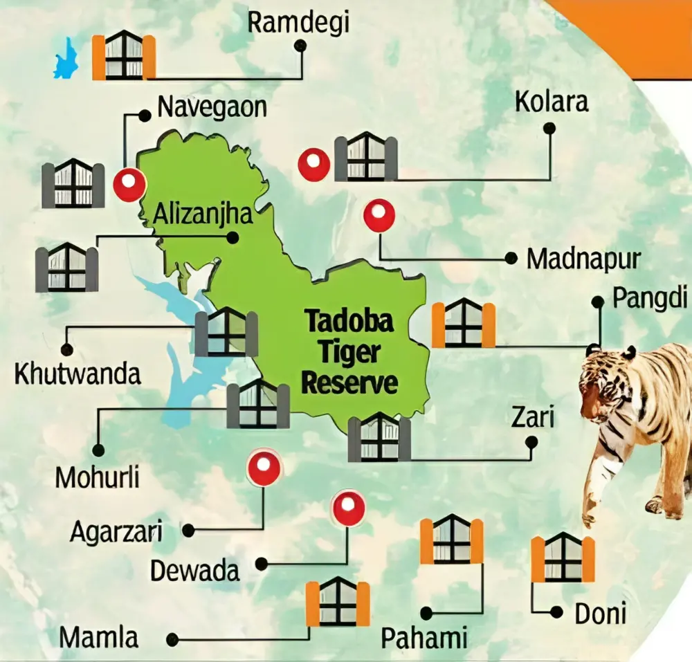 tadoba-gates