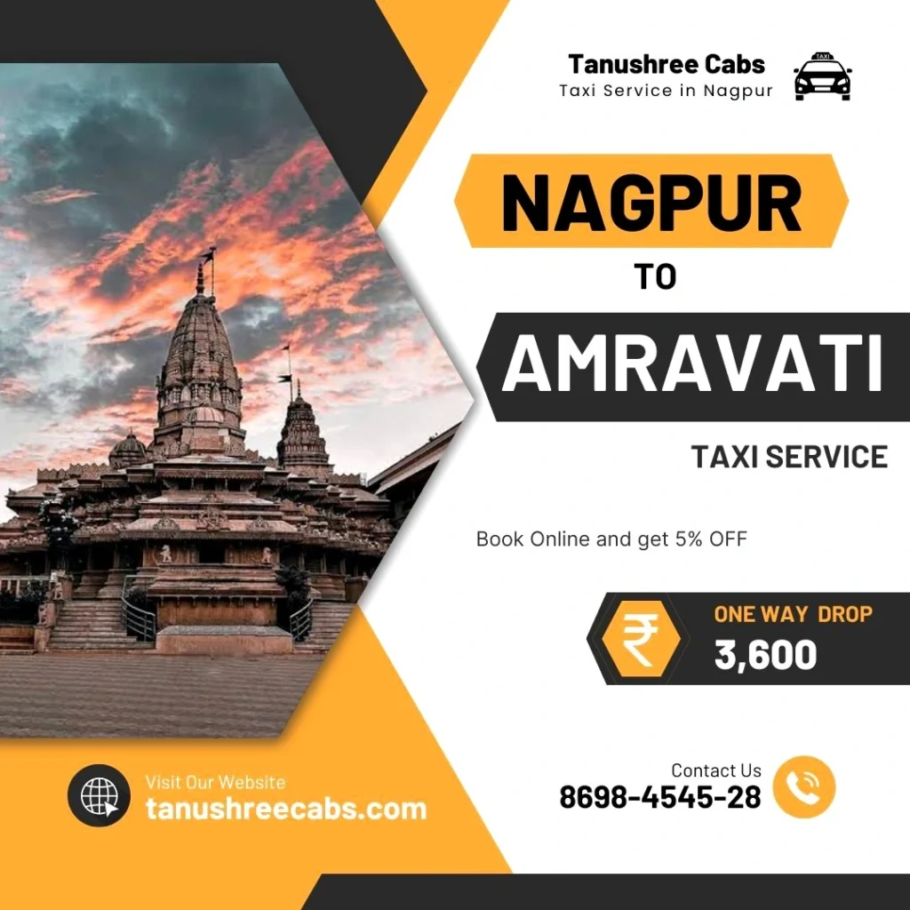 Nagpur to Amravati Taxi