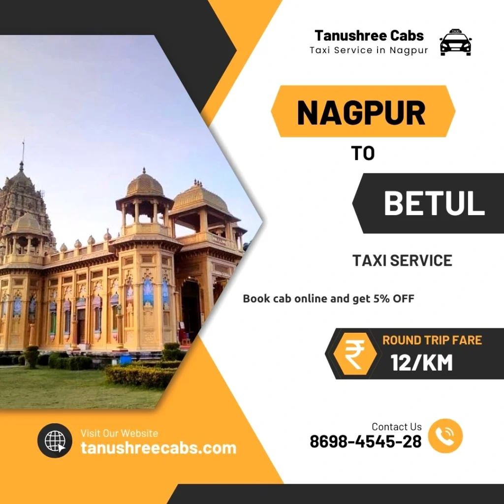 Nagpur to Betul Taxi Service