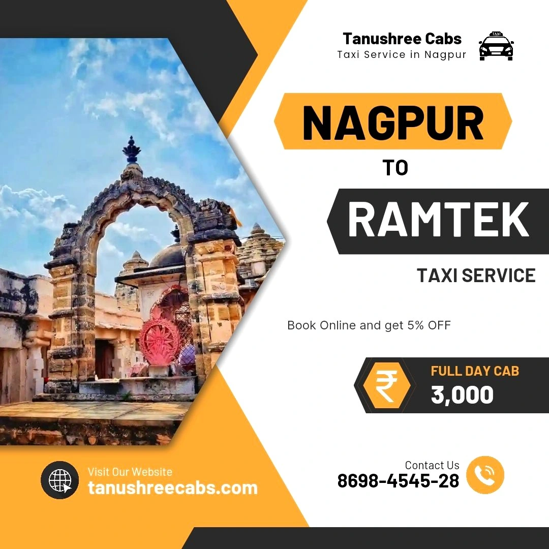 Nagpur to Ramtek Taxi @ Rs. 2,750 - Tanushree Cabs