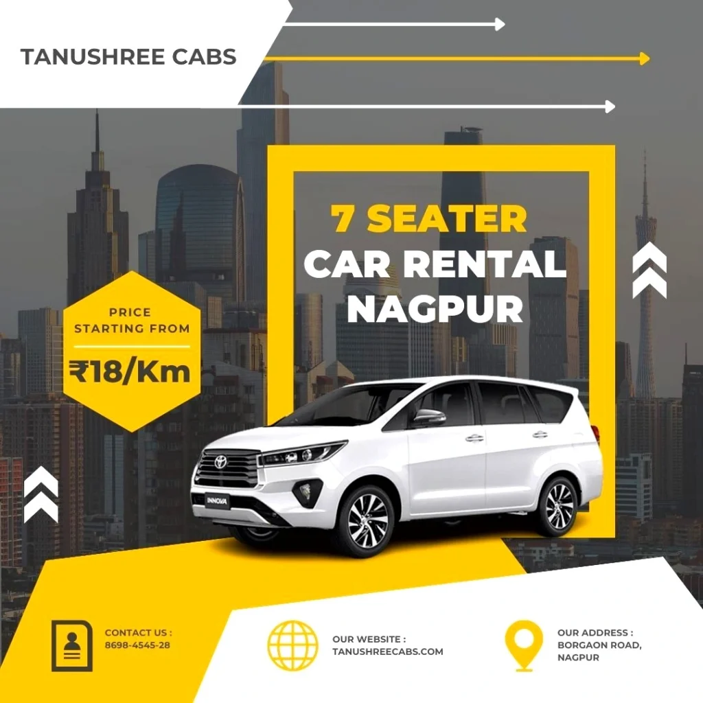 7 Seater Cab Rental In Nagpur