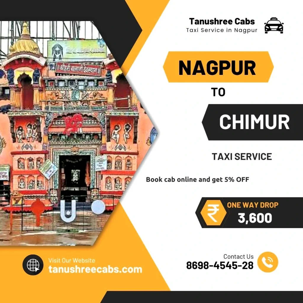 Nagpur to Chimur Taxi