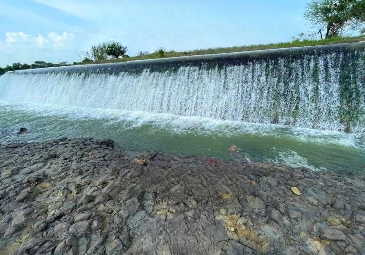 Pothra Dam Waterfall