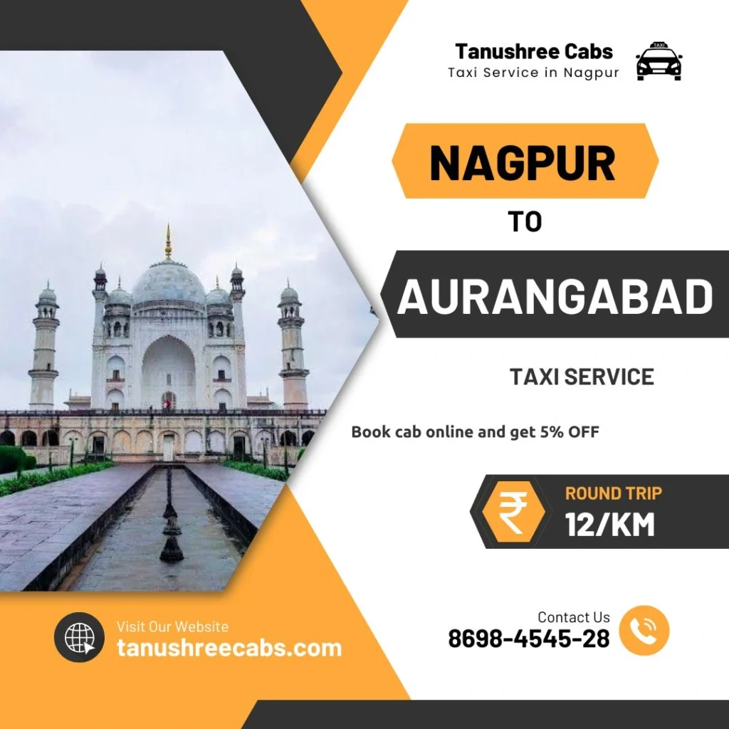 Nagpur to Aurangabad Taxi