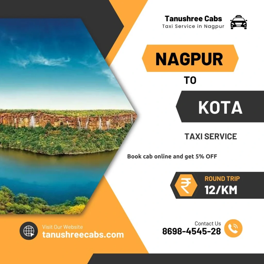 Nagpur to Kota Taxi