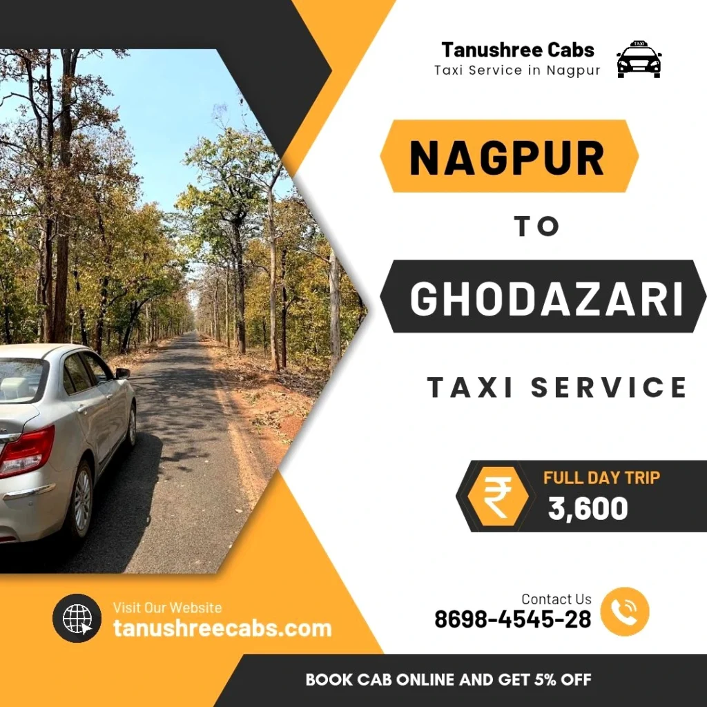 Nagpur to Ghodazari Taxi Service