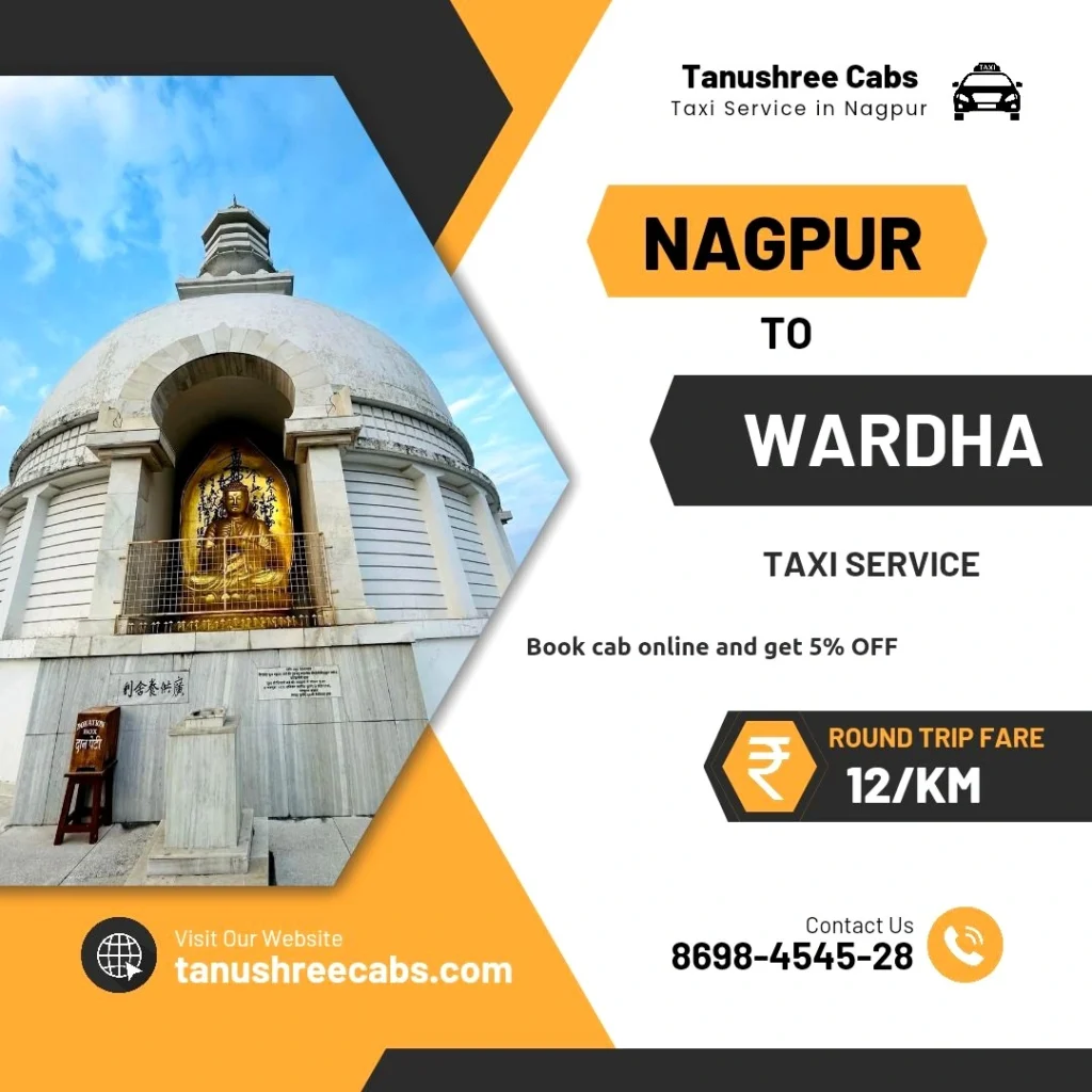 Nagpur to Wardha Taxi Service