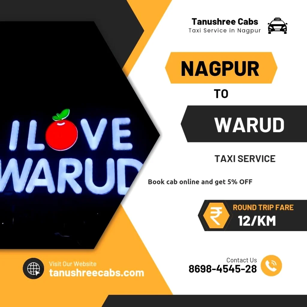 Nagpur to Warud Taxi Service