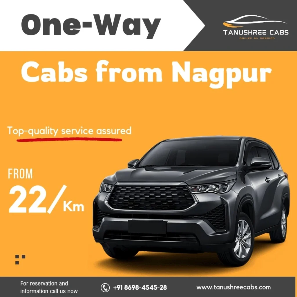 One-Way Cab Service in Nagpur