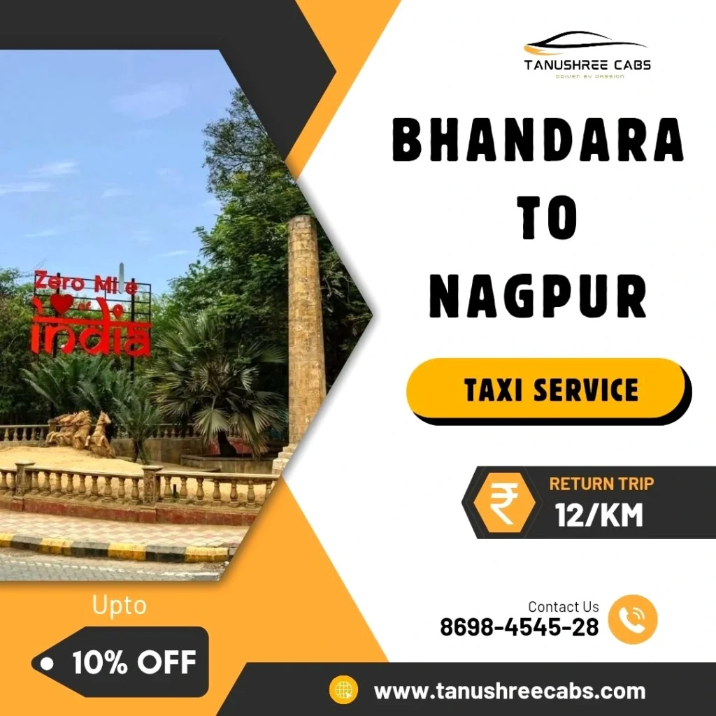 Bhandara to Nagpur Taxi