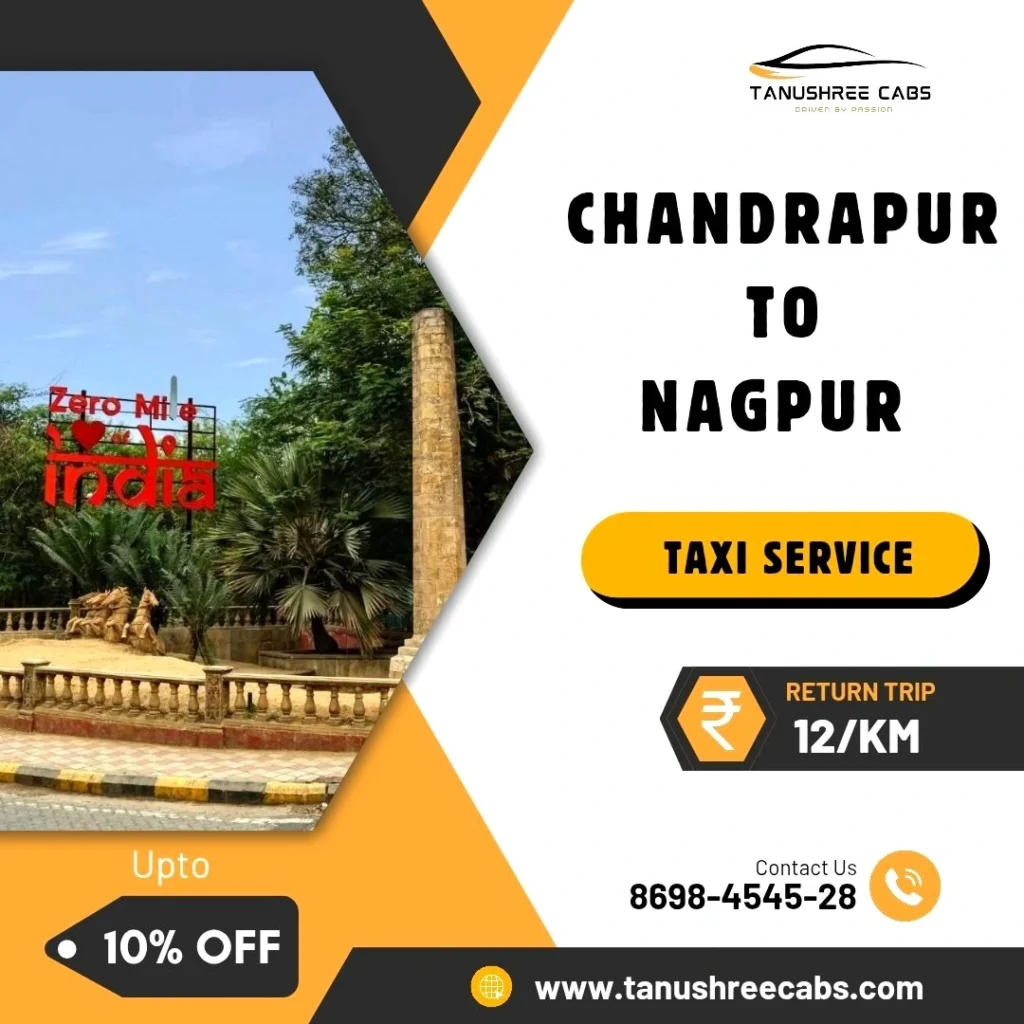 Chandrapur to Nagpur Taxi