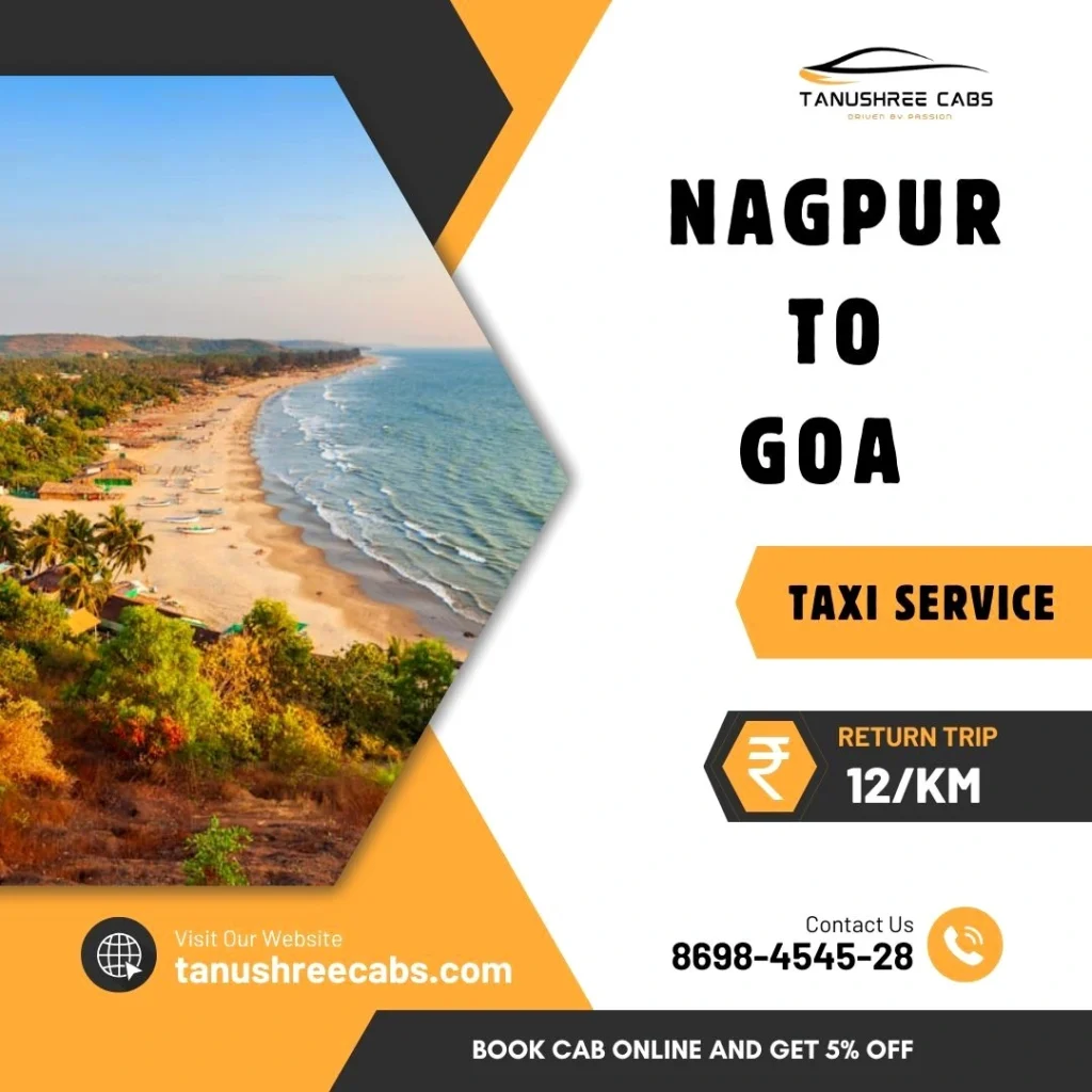 Nagpur to Goa Taxi