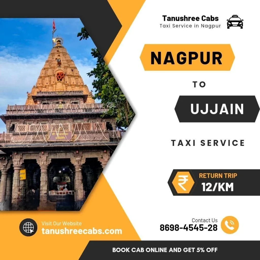 Nagpur to Ujjain Taxi Service