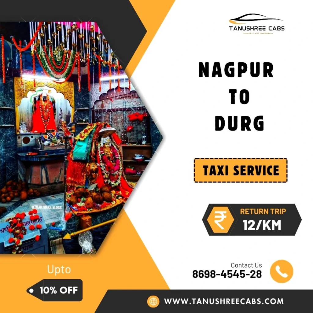 Nagpur to Durg Taxi Service