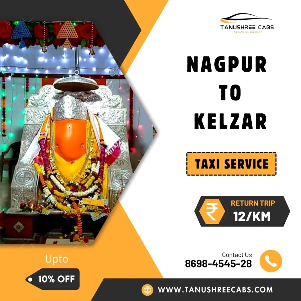 Nagpur to Kelzar Taxi Service