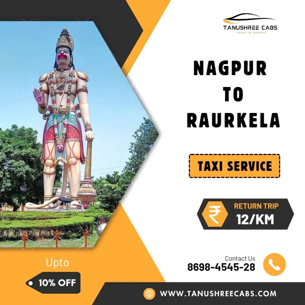 Nagpur to Rourkela Taxi