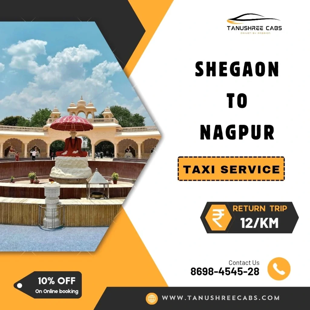 Shegaon to Nagpur taxi