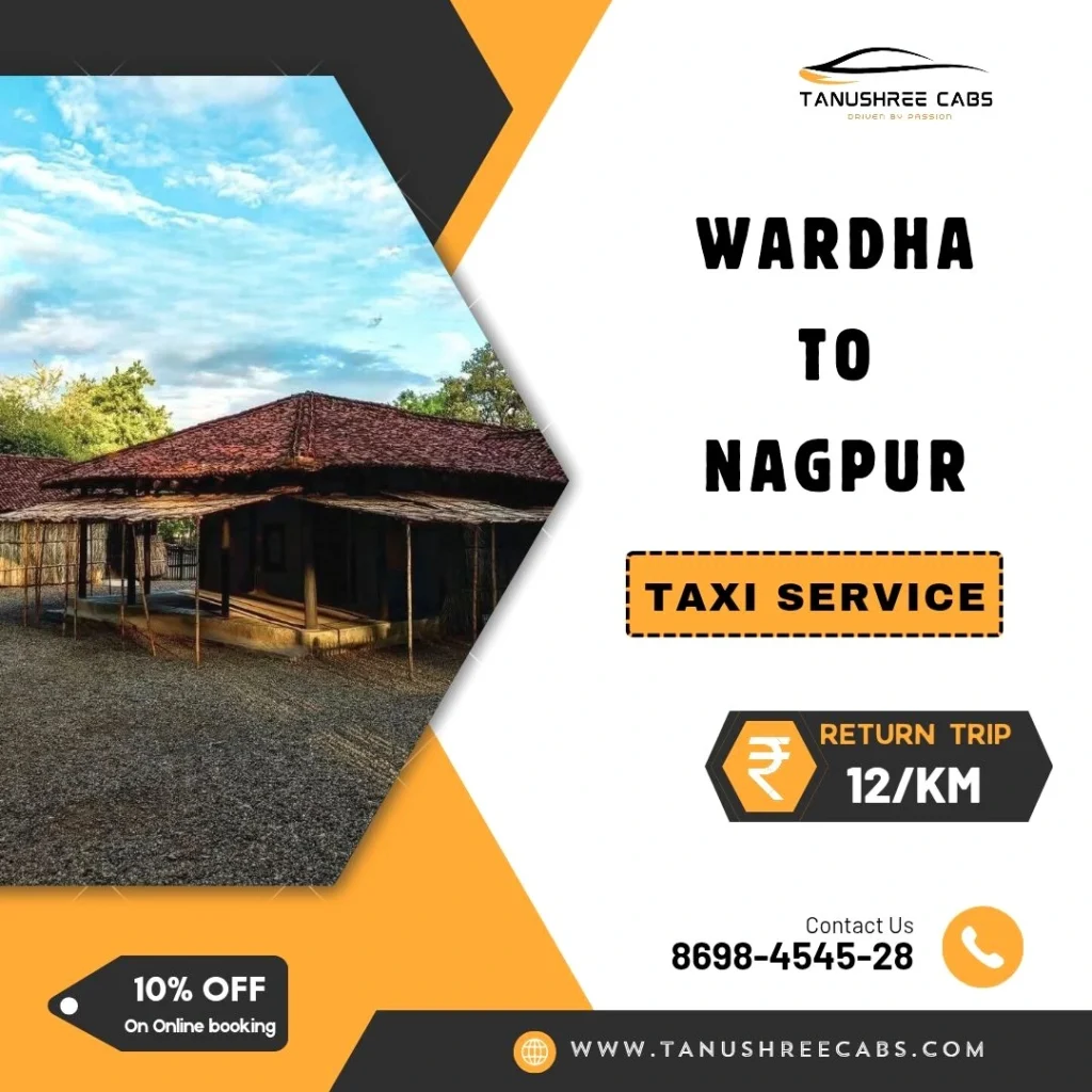 Wardha to Nagpur taxi service