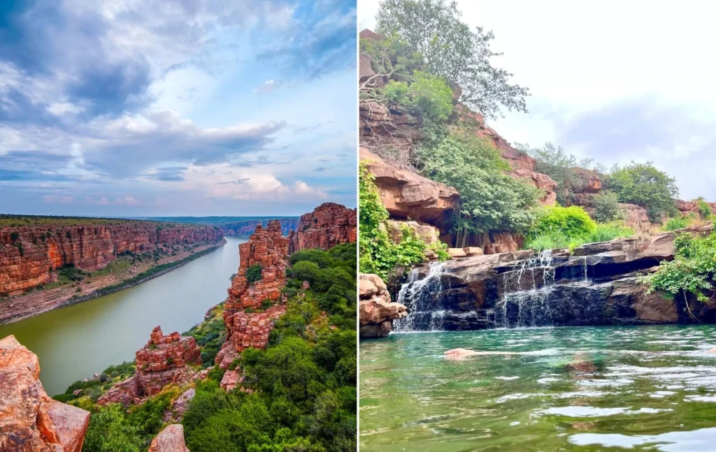 Gandikota Canyon, Waterfall, Fort