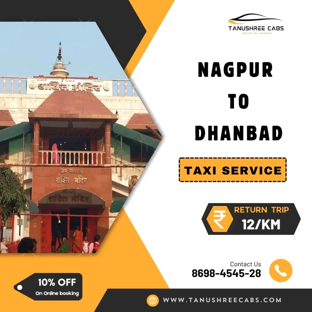 Nagpur to Dhanbad Taxi Service